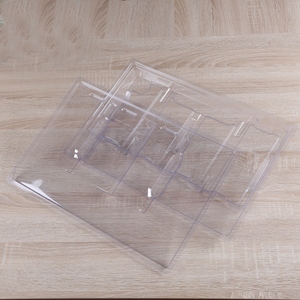 Blister box, plastic tray
