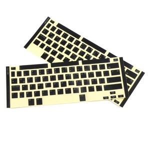 Keyboard stickers